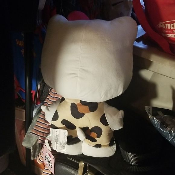 Rare Jungle Hello Kitty Plush Pillow Buddy New with Tags - Picture 9 of 17